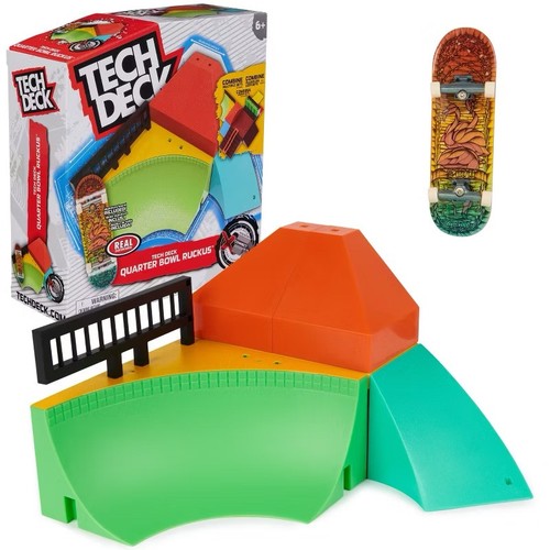 Tech deck quarter bowl ruckus - tech,