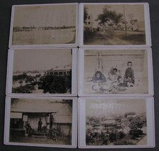 Indochine.] NAM DINH. 6 Photos