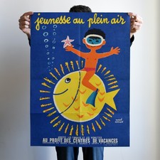 Affiche hervé morvan jeunesse - affiche,