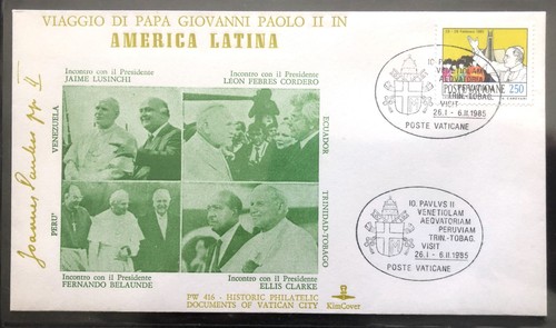 Fdc vatican pope - fdc,, john