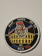 Insigne Patch Ecusson Tissu Police ENP Nimes Ecole 151 PA Humour French FBI Obso