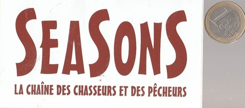 Autocollant télévision - autocollant.,