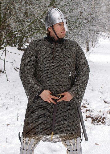 Cotte mailles hauberk non - hauberk,,
