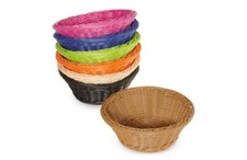 Panier Polywicker rose idéal