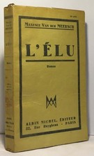 L'élu | van der meersch maxence | Albin michel | Etat correct