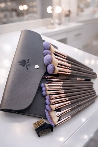 Set pinceaux maquillage pro - set,