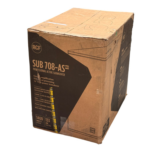 Rcf sub 708 mk3 active - rcf,