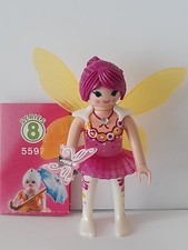 Playmobil série 8 personnage fée papillon,monde enchanté,princesse licorne