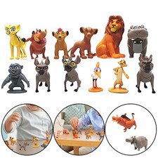 12x Figurines Le Roi Lion