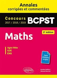 Maths bcpst annales - -,