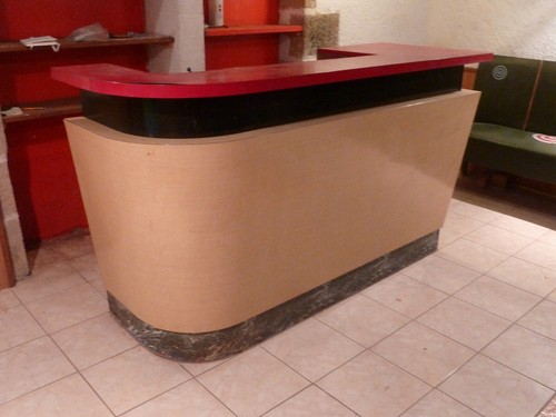 Bar ancien avec - , frigo