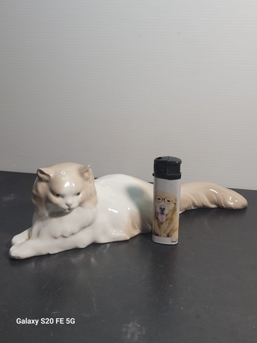 Chat persan figurine lladro - chat,