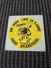 Autocollant  Vintage RADIO