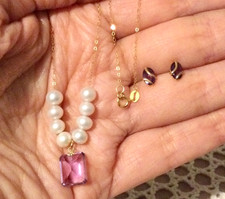 Lot en Or 18K, Collier