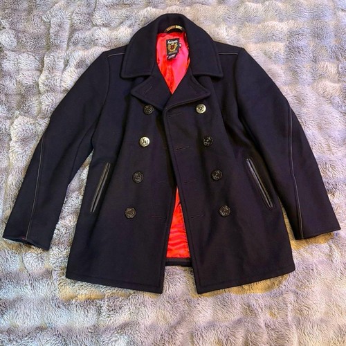 Schott pea coat jacket - schott,