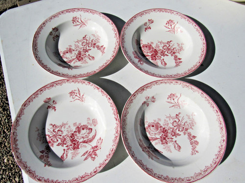 Ancienne assiettes creuses - ancienne,