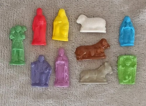 Fèves crèche nativité - 10,