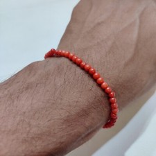 Bracelet perles de corail