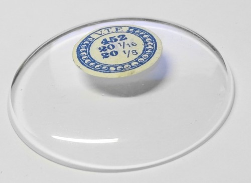 Verre montre gousset - ,