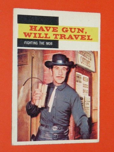 Gum card 1959 - &, western