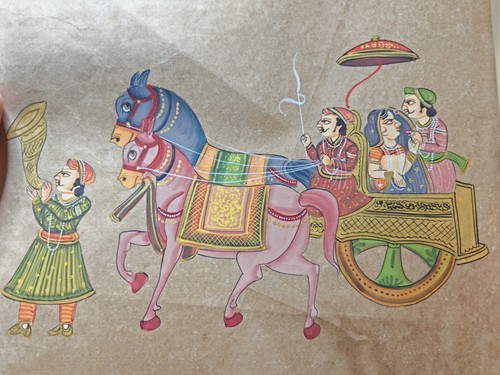 Miniature indienne ancienne