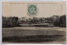 Pont sur Seine (Aube) Vue Générale prise du Parc du Chateau de Casimir Perrier,
