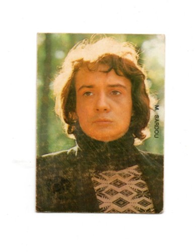 Michel sardou mini carte - sardou,