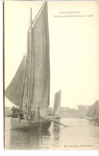 Finistère concarneau - cp,