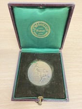Médaille Cours M Masson Piano Prix D’Études Mlle C Lecomte 1905 En Bronze