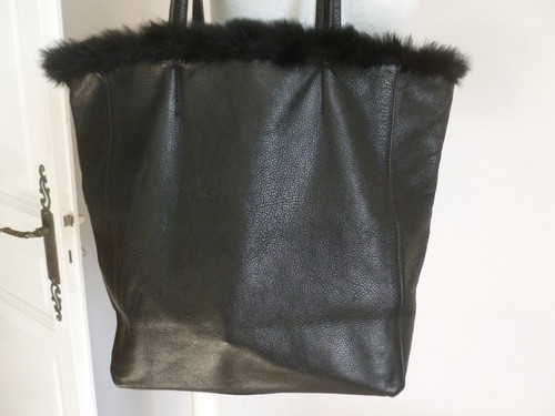 Superbe rare sac cabas - , en