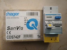 Hager CDS742F 2P 40A 30mA
