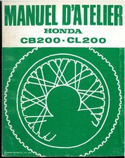 Revue d'Atelier HONDA CB 200 -