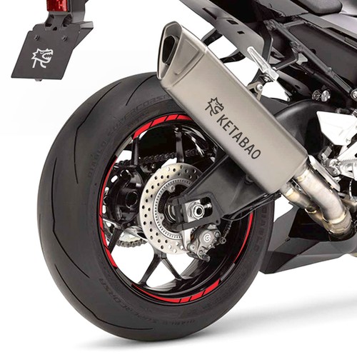 Red inch tape stripe rim - inch,