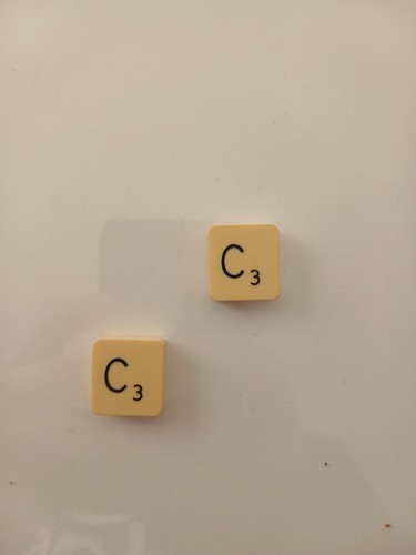 Lot lettres c scrabble - lot,