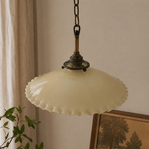 Suspension vintage verre - en,