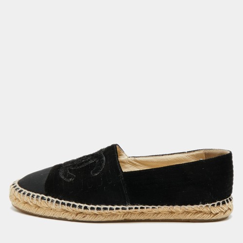 Espadrille plate chanel - plate,