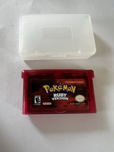 Nintendo pokémon ruby - nintendo, pokémon: