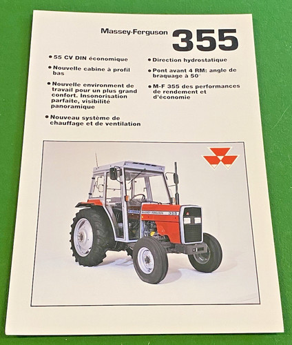 Notice publicitaire tracteur - notice,