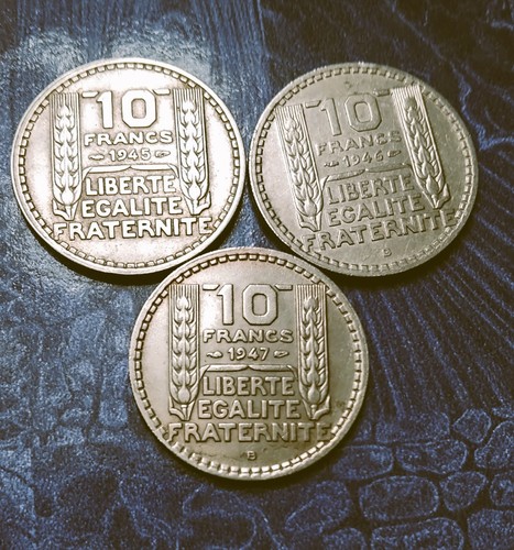 Lot pièces francs turin - 3,