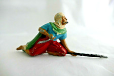 Plomb creux GM Afrique Arabe à genou avec fusil - African hollow lead soldier