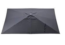 Toile de Remplacement pour parasol Seglaro 3,30x2,40 rectangulaire anthracite 