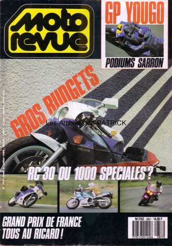 Moto revue 2857 honda vfr - revue,