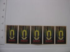 Ancienne Publicite Cartonnee LE GAZOGENE A BOIS IMBERT Fait feu de tous bois