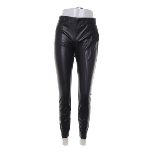 Zara pantalon cuir taille - pantalon, en