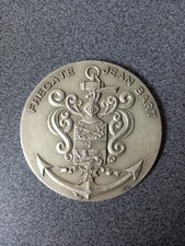 Medaille Insigne Frégate Jean Bart Marine Diamètre 7,3 CM LIRE DESCRIPTION 