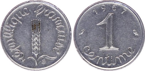 France centime epi - -, 1967