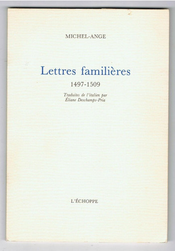 Michel ange lettres - -,