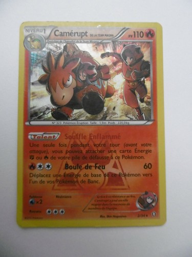 Carte pokemon camerupt pv - pokemon,