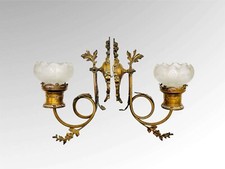 X2 appliques à Gaz Bronze &