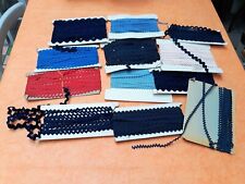 Lot Dentelles Galons Serpentine Croquet Vintage CROQ 78